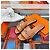 Hermès Mocasín Julia Kelly con Hebilla Natural Silver Naranja - vista 6