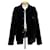 Prada Velours-Overshirt Silber