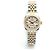 Rolex Datejust Combination Damenuhr Pyramid Ivory Roman Weiß - Ansicht 16