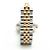 Rolex Datejust Combination Damenuhr Pyramid Ivory Roman Weiß - Ansicht 18
