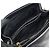 Saint Laurent Borsa a tracolla Lulu Toy in scamosciato nero e metallo dorato con monogramma - vista 6