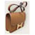 Hermès Borsa a Spalla Constance Marrone Oro - vista 2