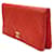 Chanel Clutch pieghevole in agnello Rosso  - vista 2