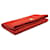 Chanel Clutch pieghevole in agnello Rosso  - vista 7