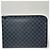 Louis Vuitton Pochette Damier Jour GM Men's Clutch Bag Multicolore - vista 2