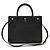 Burberry Piccola borsa a mano e a spalla in pelle nera Nero