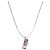 Dior Silberne Halskette Pink Trotter