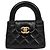 Chanel Borsa a tracolla Kelly Nano nera Nero