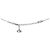 Dior Cubic Plate Silberhalskette - Ansicht 4