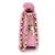 Chanel Mini bolsa transversal meia-lua em couro rosa - vista 3