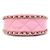 Chanel Mini bolsa transversal meia-lua em couro rosa - vista 5