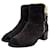 Chanel Botines de shearling acolchado Castaño - vista 2