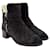 Chanel Botines de shearling acolchado Castaño - vista 3