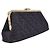Chanel Clutch da sera in tweed Nero - vista 3