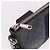 Gucci Clutch con tracolla in tela GG nera Nero - vista 5