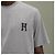 Hermès Cheval Leder Logo Crewneck T-Shirt Grau Braun - Ansicht 10