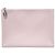 Hermès Clutch Deep Evercolor Mauve Pale Silver-tone con timbro Bianco