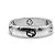 Gucci Anello Blind for Love in argento