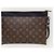 Louis Vuitton Clutch Monogram Pochette Accessoires Marrone - vista 5