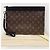 Louis Vuitton Clutch Monogram Pochette Accessoires Marrone - vista 6