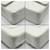 Chanel Borsa a tracolla classica White Caviar Silver Medium Bianco - vista 13