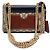Gucci Borsa a Spalla Supreme Padlock Small Multicolore - vista 3