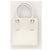 Prada White Gold-Plated Saffiano Galleria Mini Top Handle Tote Bag - view 5