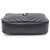 Saint Laurent Borsa Lou Camera e Crossbody Monogram Argento Trapuntato Nero - vista 6