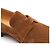 Hermès Mocassino in scamosciato da uomo JOB Logo Marrone - vista 14