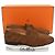 Hermès Mocassino in scamosciato da uomo JOB Logo Marrone - vista 16