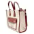 Burberry Mini borsa tote Freya Rosso - vista 2