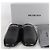 Balenciaga Leder-Mules mit Logo Schwarz - Ansicht 2