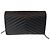 Saint Laurent Borsa a tracolla YSL Cassandra Medium Black Monogram Matelassé con catena argentata Nero - vista 5