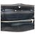 Saint Laurent Borsa a tracolla YSL Cassandra Medium Black Monogram Matelassé con catena argentata Nero - vista 6