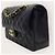 Chanel Borsa a Spalla Classic Flap in Caviar Gold Small Nero - vista 3