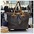 Louis Vuitton Tela Monogram Palermo GM Nero - vista 3