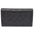 Chanel Portafoglio lungo da donna Black Caviar Gold CC Classic Flap Nero - vista 11