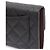 Chanel Portafoglio lungo da donna Black Caviar Gold CC Classic Flap Nero - vista 12