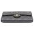 Chanel Portafoglio lungo da donna Black Caviar Gold CC Classic Flap Nero - vista 14