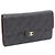 Chanel Portafoglio lungo da donna Black Caviar Gold CC Classic Flap Nero - vista 2