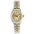 Rolex Orologio Datejust da donna Combi Quadrante Oro Champagne D'oro