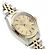 Rolex Orologio Datejust da donna Combi Quadrante Oro Champagne D'oro - vista 10