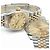 Rolex Orologio Datejust da donna Combi Quadrante Oro Champagne D'oro - vista 22