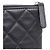 Chanel Clutch Grande Classica in Pelle Nera Nero - vista 4