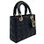 Borsa Tote e Borsa a Spalla Black Lady Dior ABC Small Gold-Tone Nero - vista 2