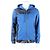 Giacca con cappuccio e zip Balenciaga Blu