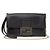 Fendi Pochette in pelle nappa Nero