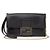 Fendi Pochette in pelle nappa Nero - vista 4