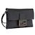 Fendi Pochette in pelle nappa Nero - vista 6
