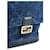 Fendi Denim-Rucksack Blau - Ansicht 7